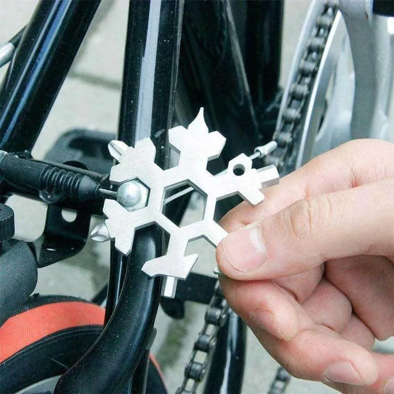 ( 🎁 New Year Hot Sale - 30% Off ) 18-in-1 Stainless Steel Snowflakes Multi-Tool