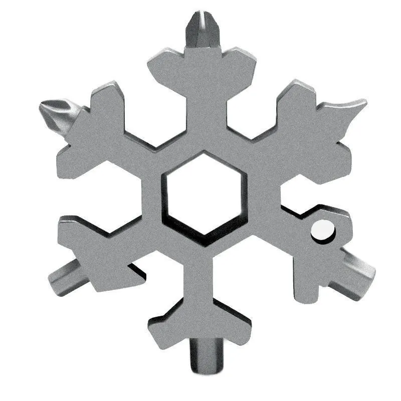 ( 🎁 New Year Hot Sale - 30% Off ) 18-in-1 Stainless Steel Snowflakes Multi-Tool