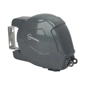 26m Retractable Washing Line Wall Mounted Double Clothes Reel for Outdoor or Indoor Use