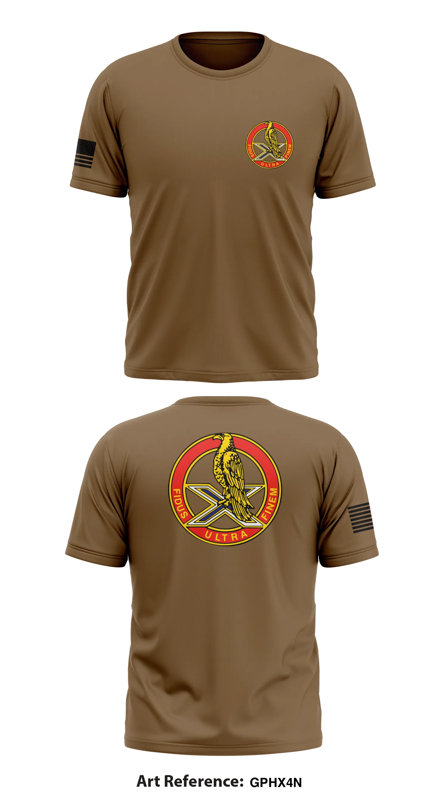 3-2 Air Defense Artillery Store 1 Core Men's SS Performance Tee - GpHX4N
