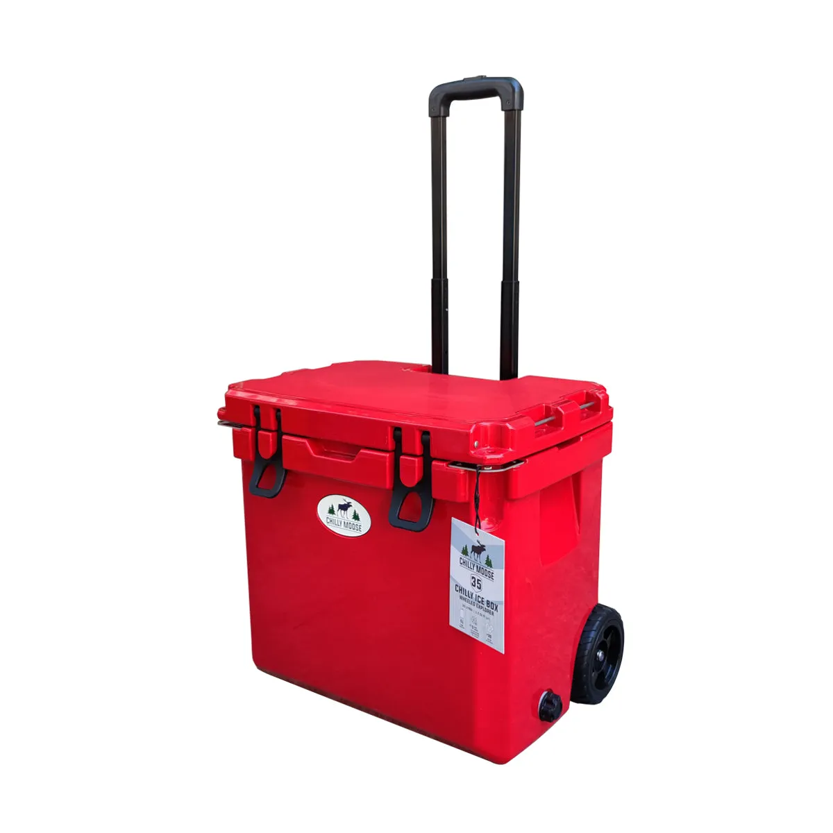 35L Wheeled Explorer Ice Box Cooler - Open Box