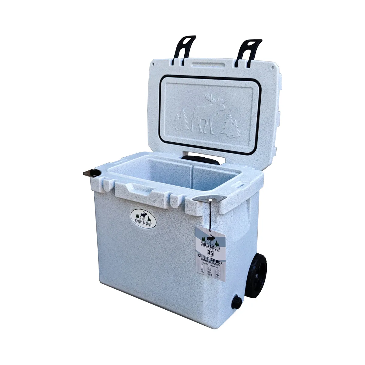 35L Wheeled Explorer Ice Box Cooler - Open Box