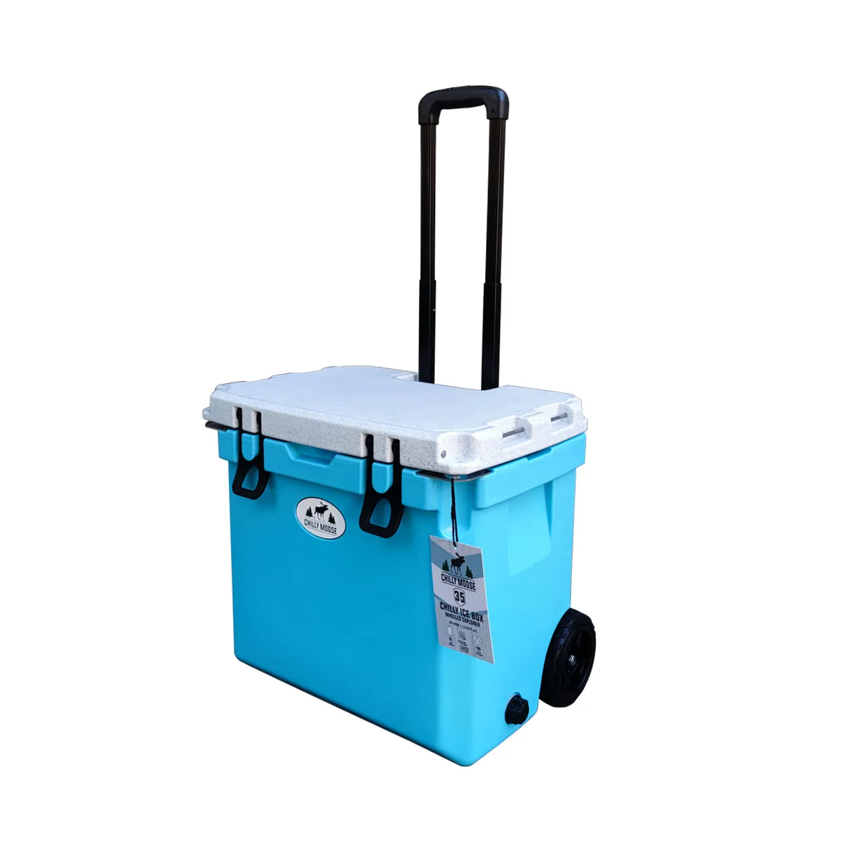 35L Wheeled Explorer Ice Box Cooler - Open Box