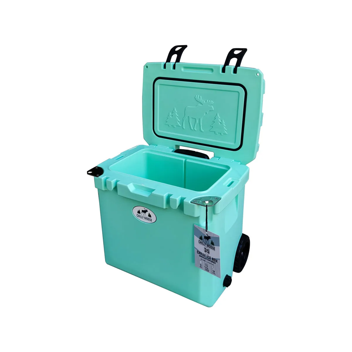 35L Wheeled Explorer Ice Box Cooler - Open Box