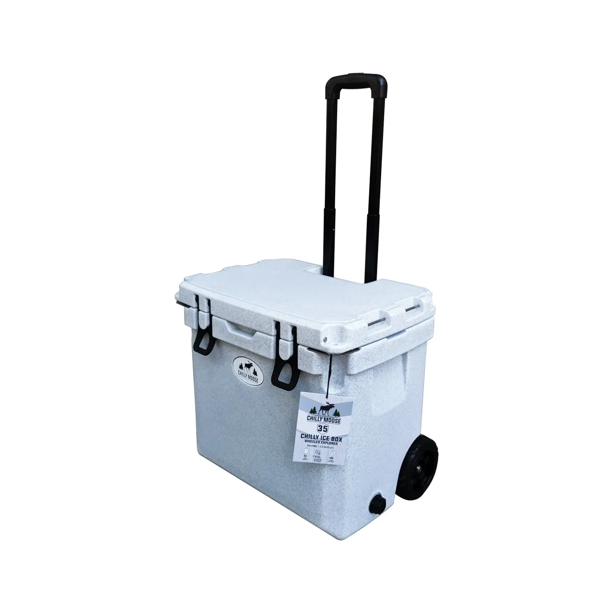35L Wheeled Explorer Ice Box Cooler - Open Box