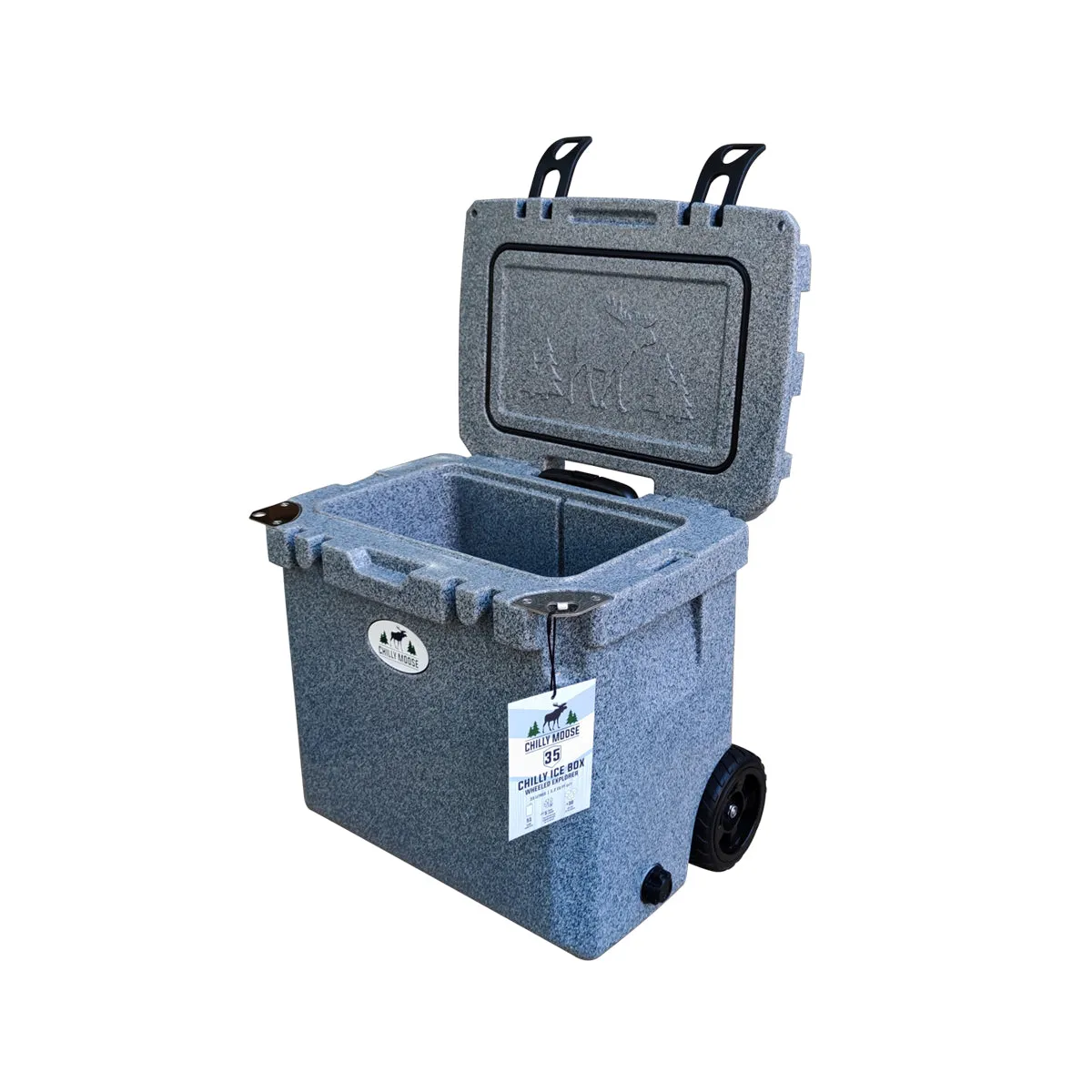 35L Wheeled Explorer Ice Box Cooler - Open Box