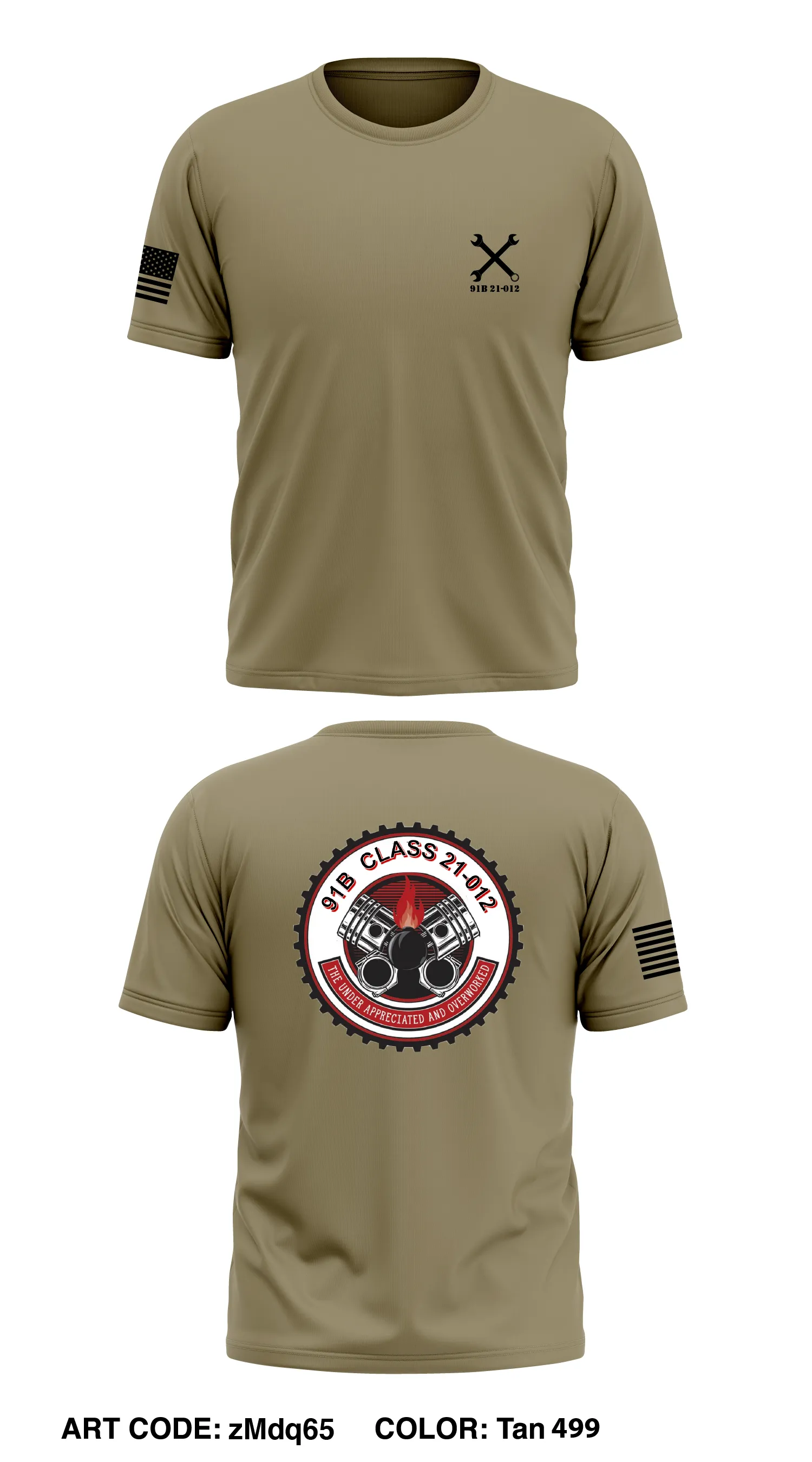 91B 21-012 Store 1 Core Men's SS Performance Tee - zMdq65