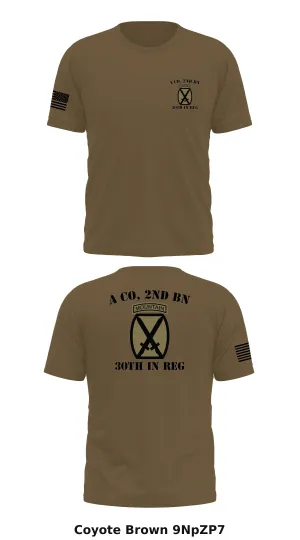 A Co, 2nd BN, 30th IN REG Store 1 Core Men's SS Performance Tee - 9NpZP7