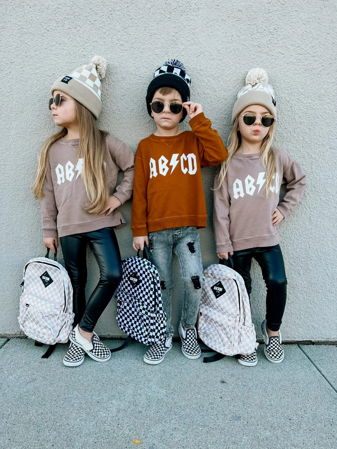 AB ⚡️ CD Sweatshirt - Ginger