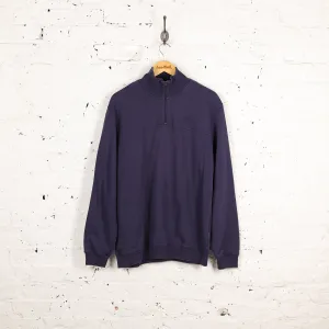 Adidas 90s 1/4 Zip Sweatshirt - Blue - M