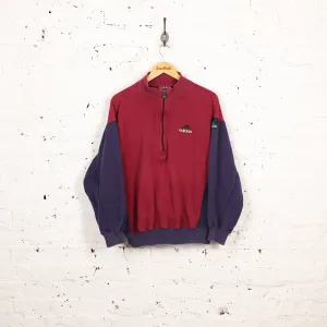 Adidas Equipment 90s 1/4 Zip Sweatshirt - Maroon - M