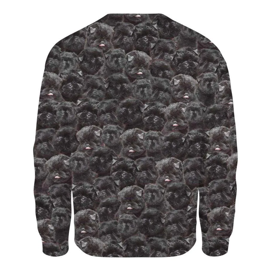 Affenpinscher - Full Face - Premium Sweatshirt