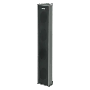 Ahuja - ASC40T Speaker Passive Wall Mount 30Watts RMS Column Speaker Line/Ohm (Black)