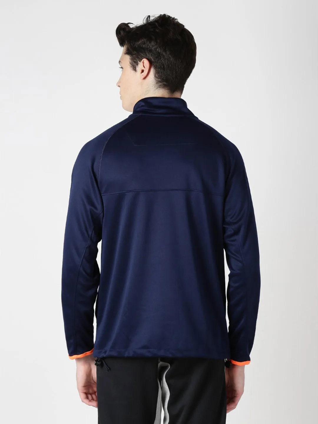 Alcis Mens Navy Solid Sweatshirt 158MSS242