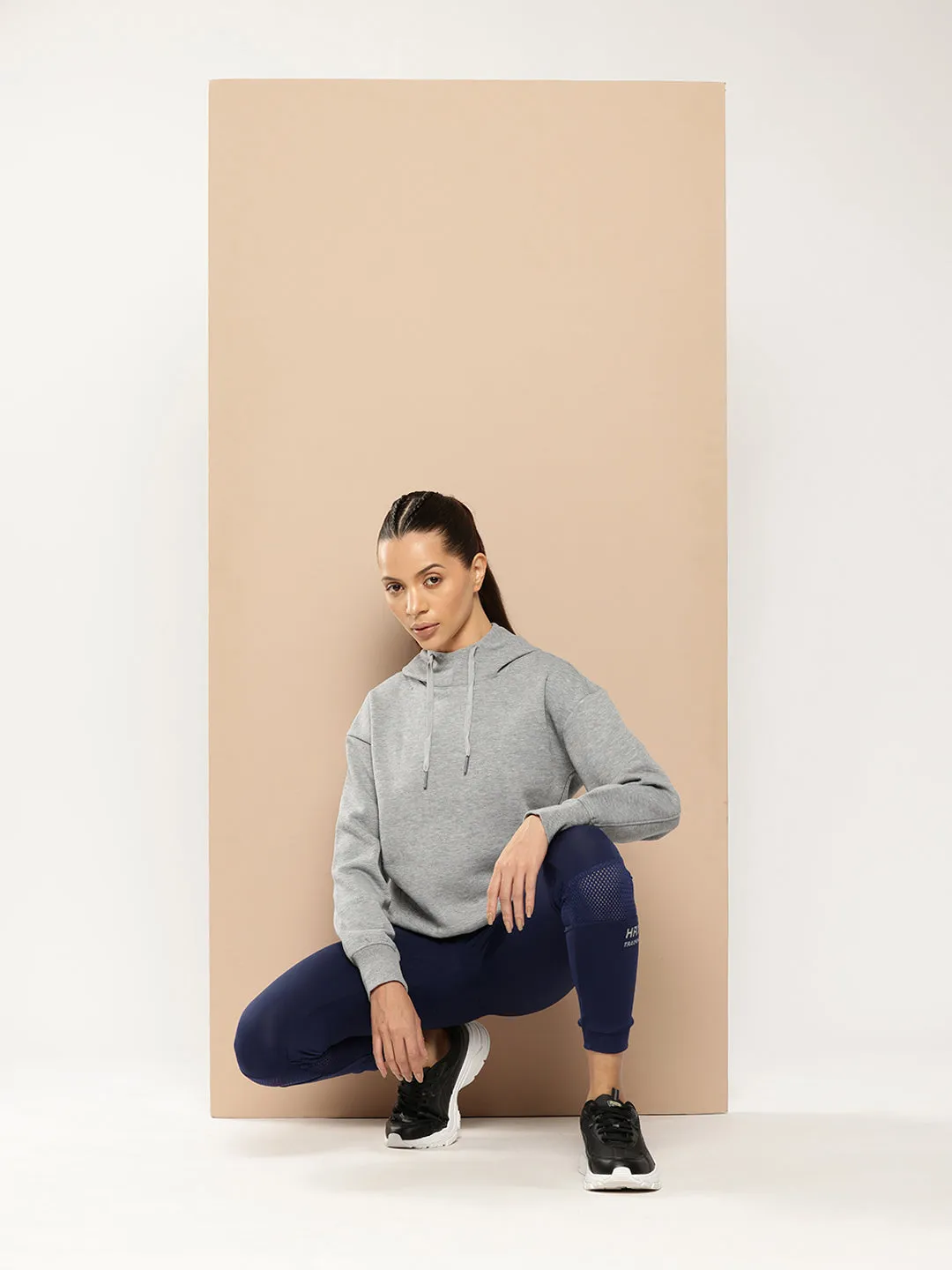 Alcis Women Plush Pullover Hooded Sweatshirt