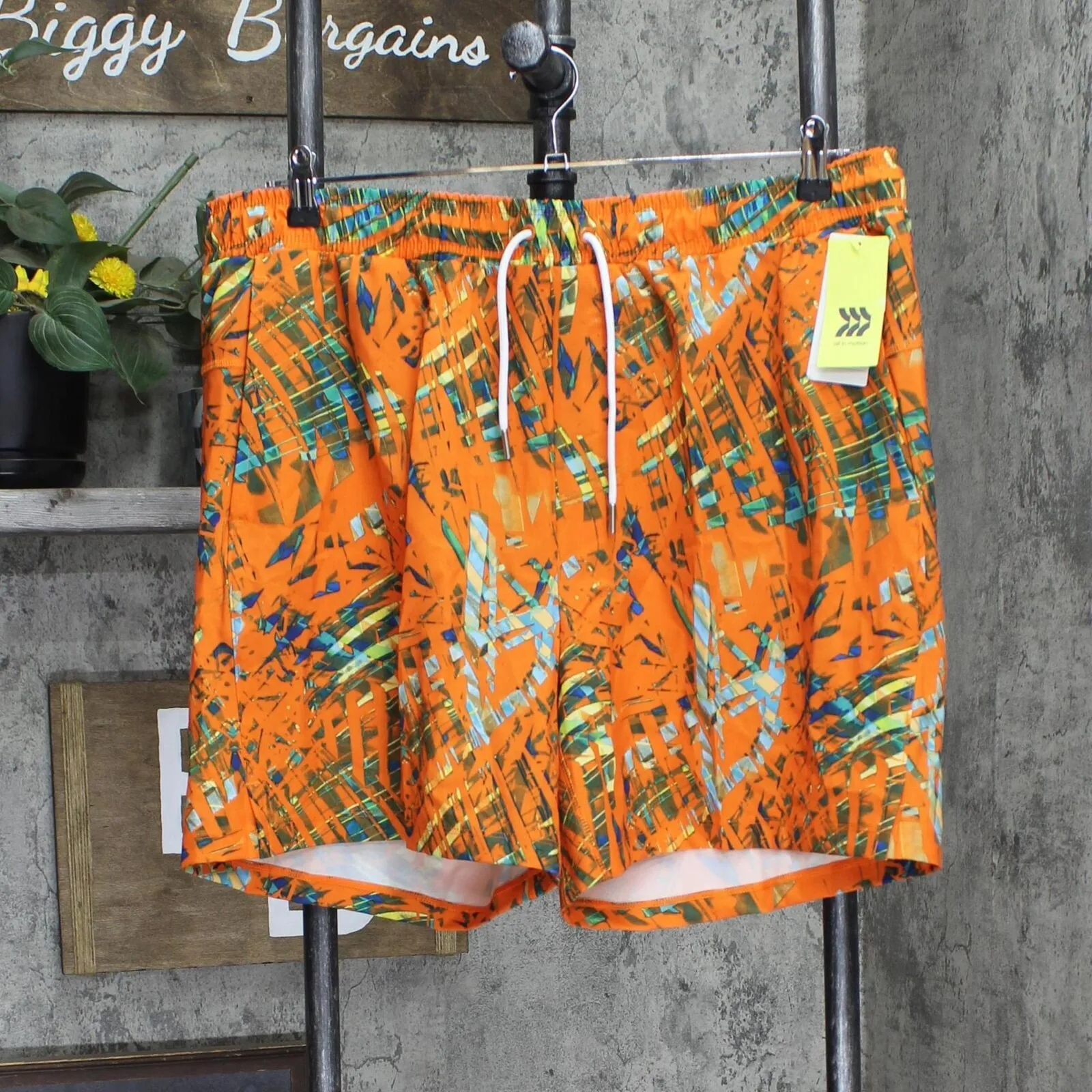 All In Motion Men's Hybrid Shorts 6" W92G09