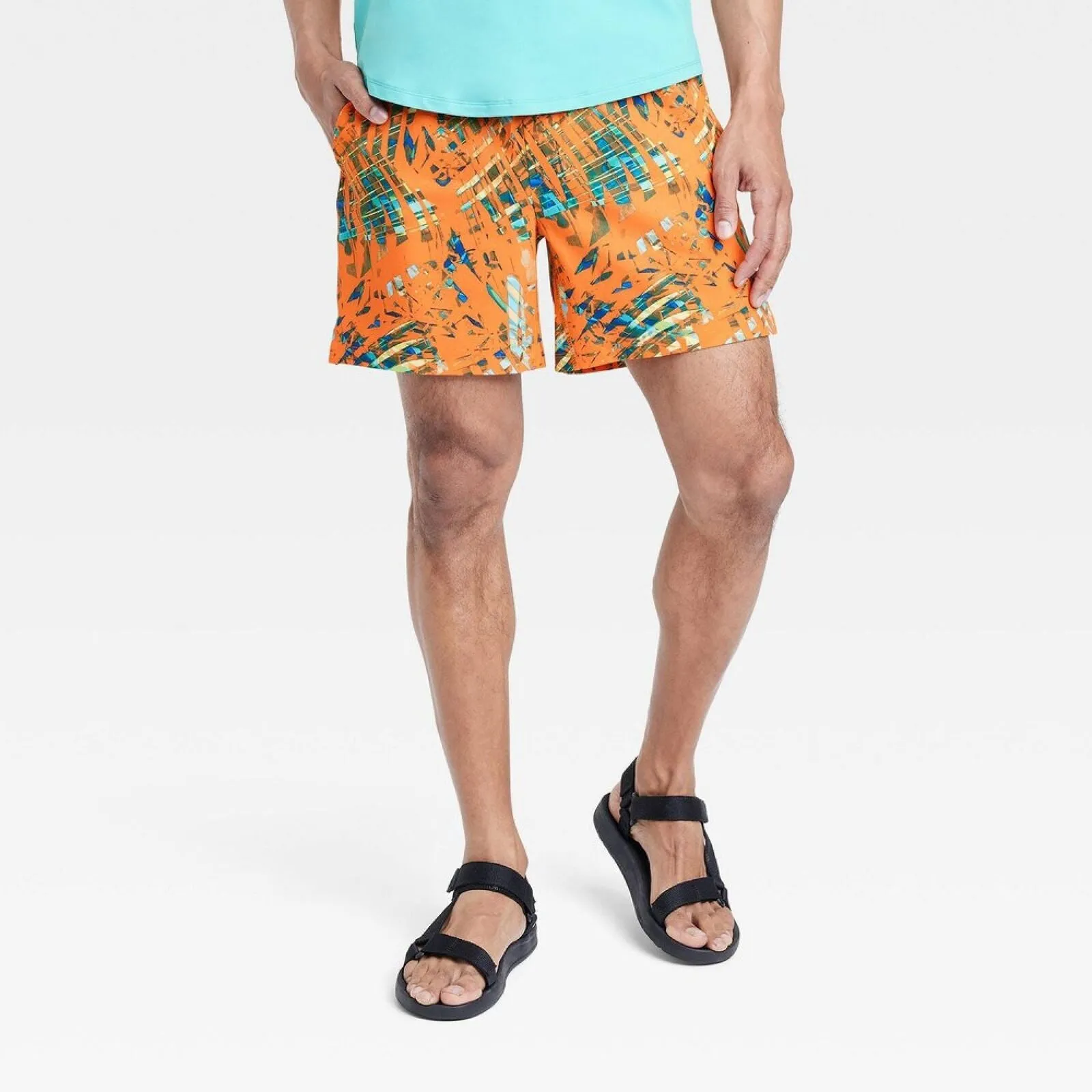 All In Motion Men's Hybrid Shorts 6" W92G09