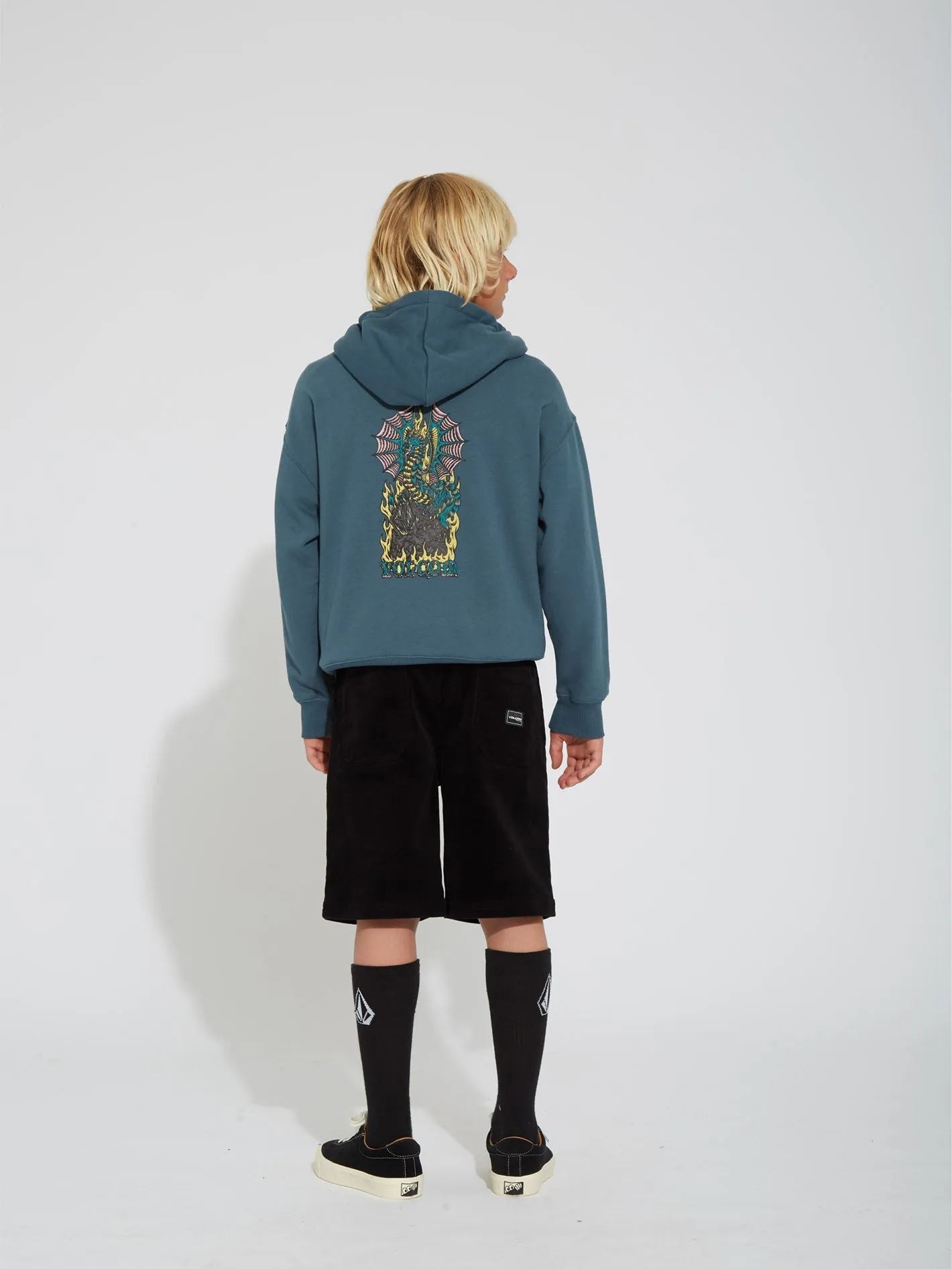 Alstone Zip Kapuzenpullover - CRUZER BLUE - (KINDER)