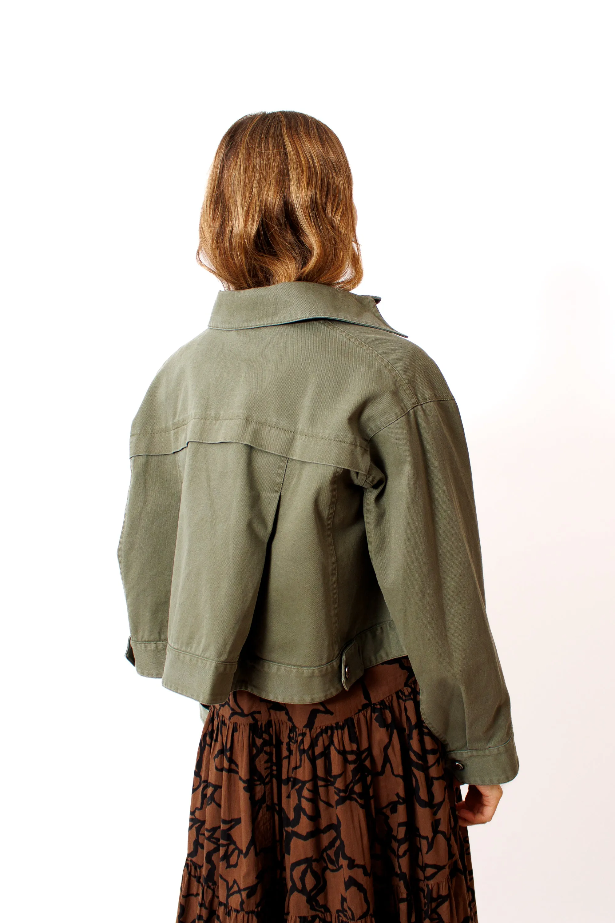 Apiece Apart Cropped Trapeze Jacket