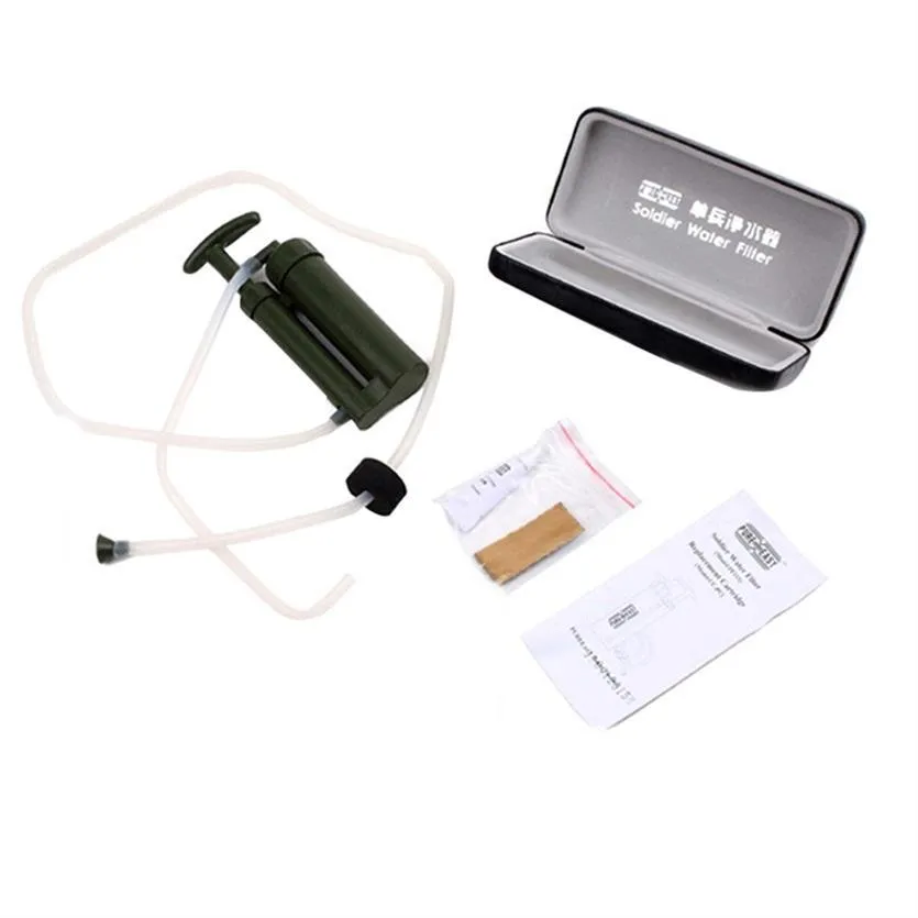 Army Green Portable Water Filter
