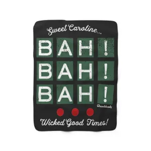Bah! Bah! Bah! Sherpa Fleece Blanket