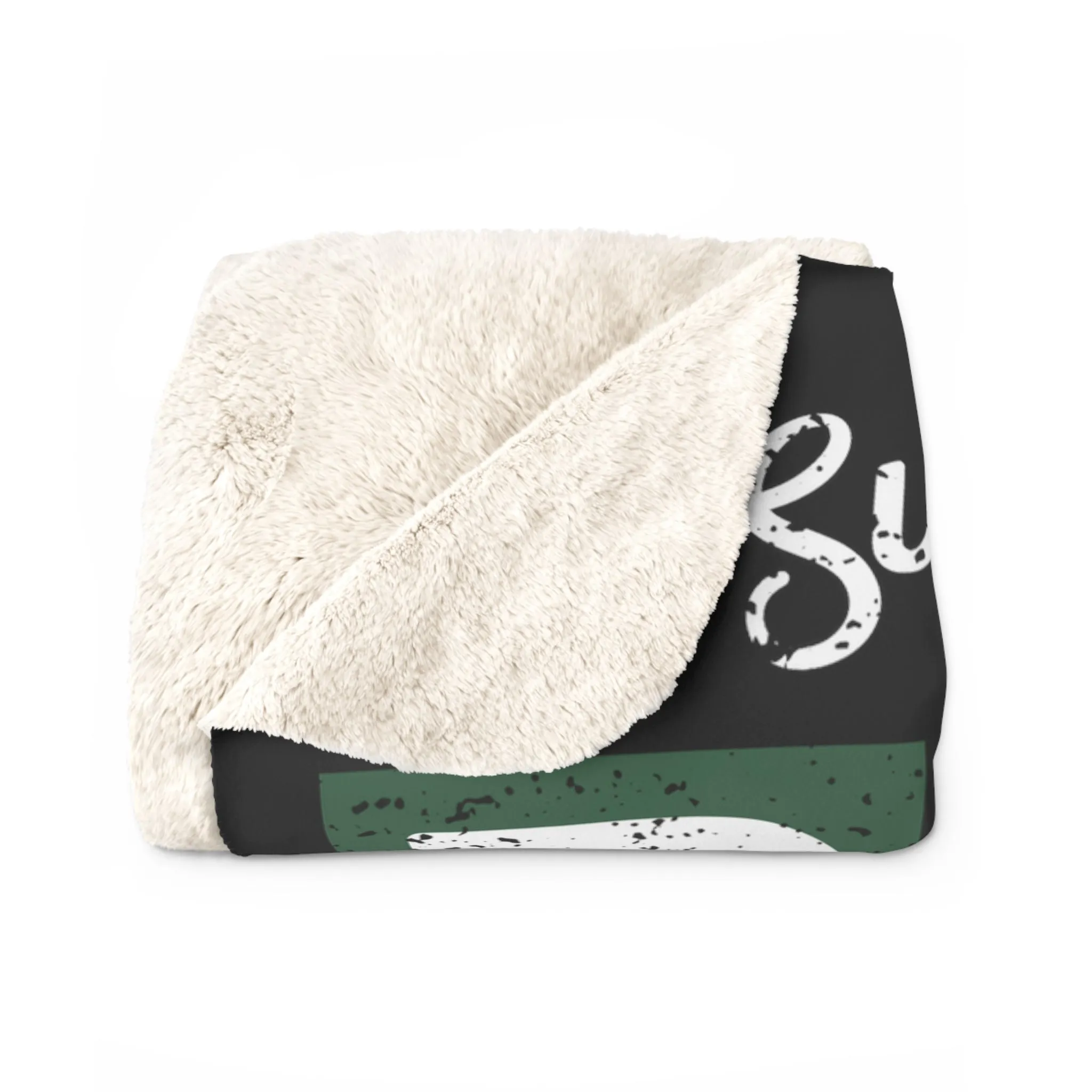 Bah! Bah! Bah! Sherpa Fleece Blanket
