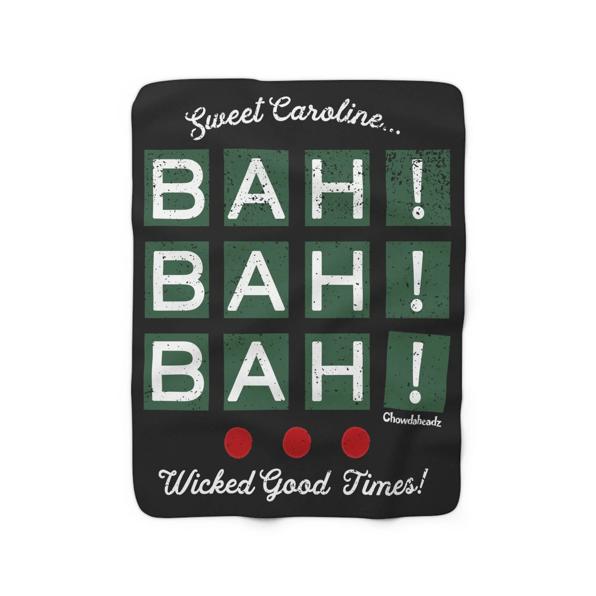 Bah! Bah! Bah! Sherpa Fleece Blanket
