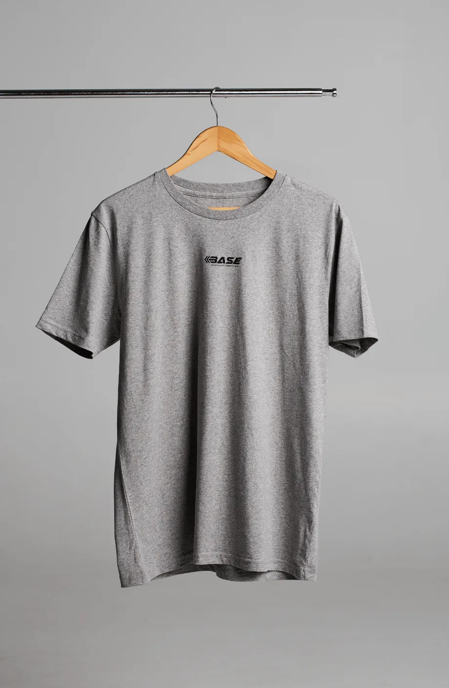 Base Organic Cotton Tee - Grey