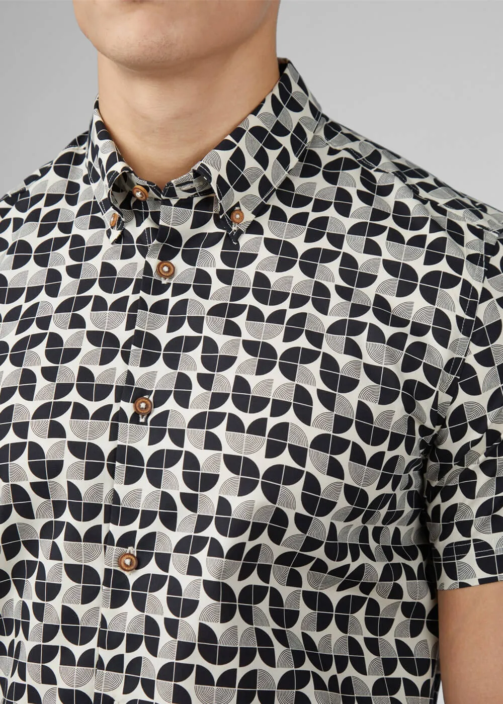 Ben Sherman Linear Shirt Black