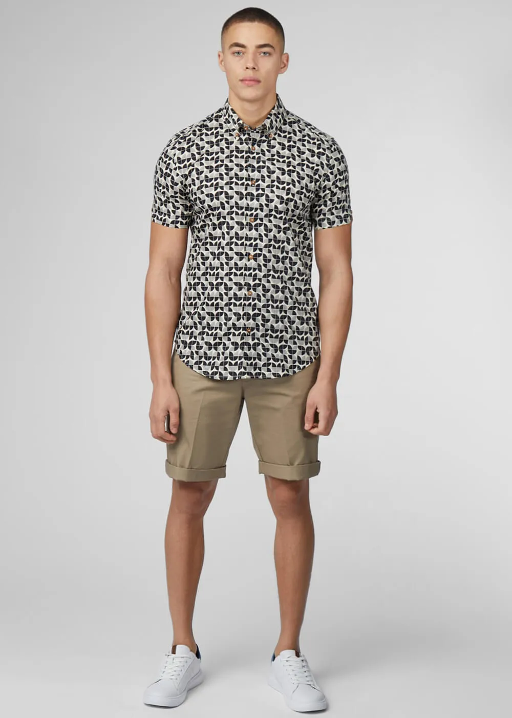 Ben Sherman Linear Shirt Black