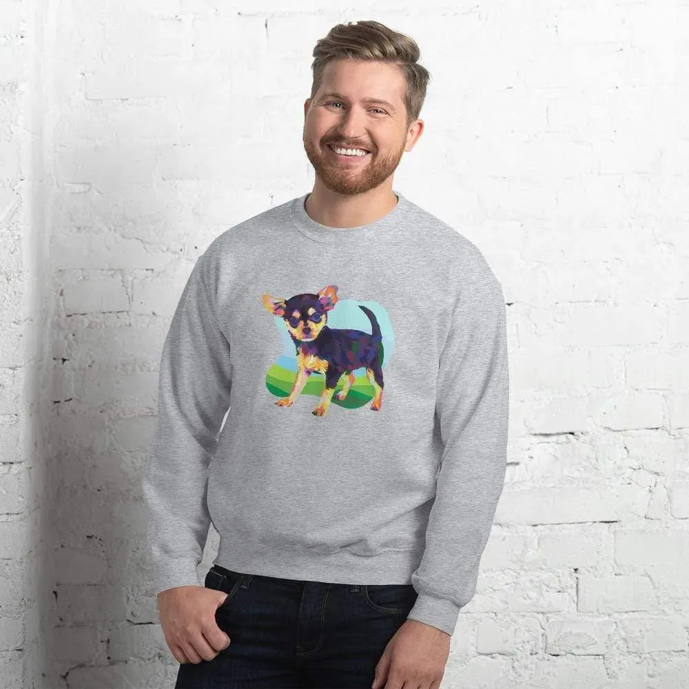 Black and Tan Chihuahua Sweatshirt
