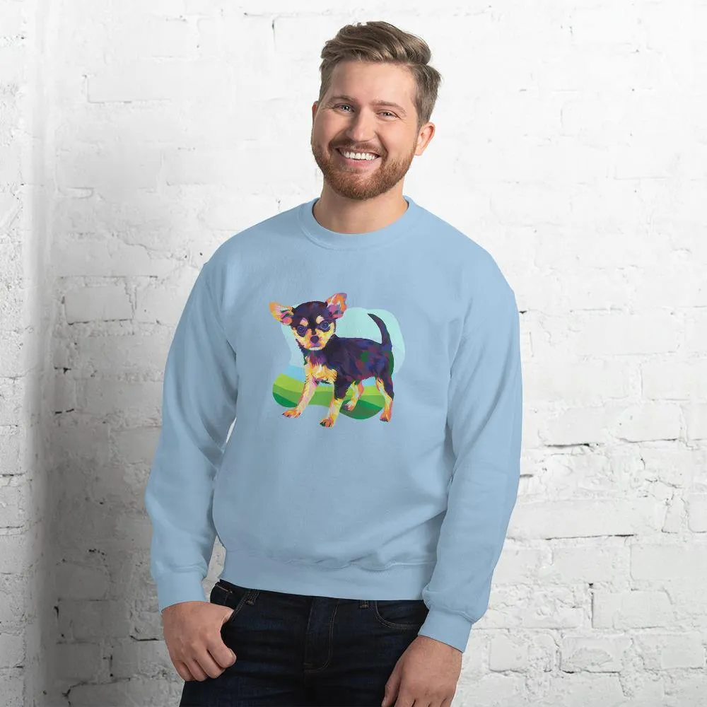 Black and Tan Chihuahua Sweatshirt