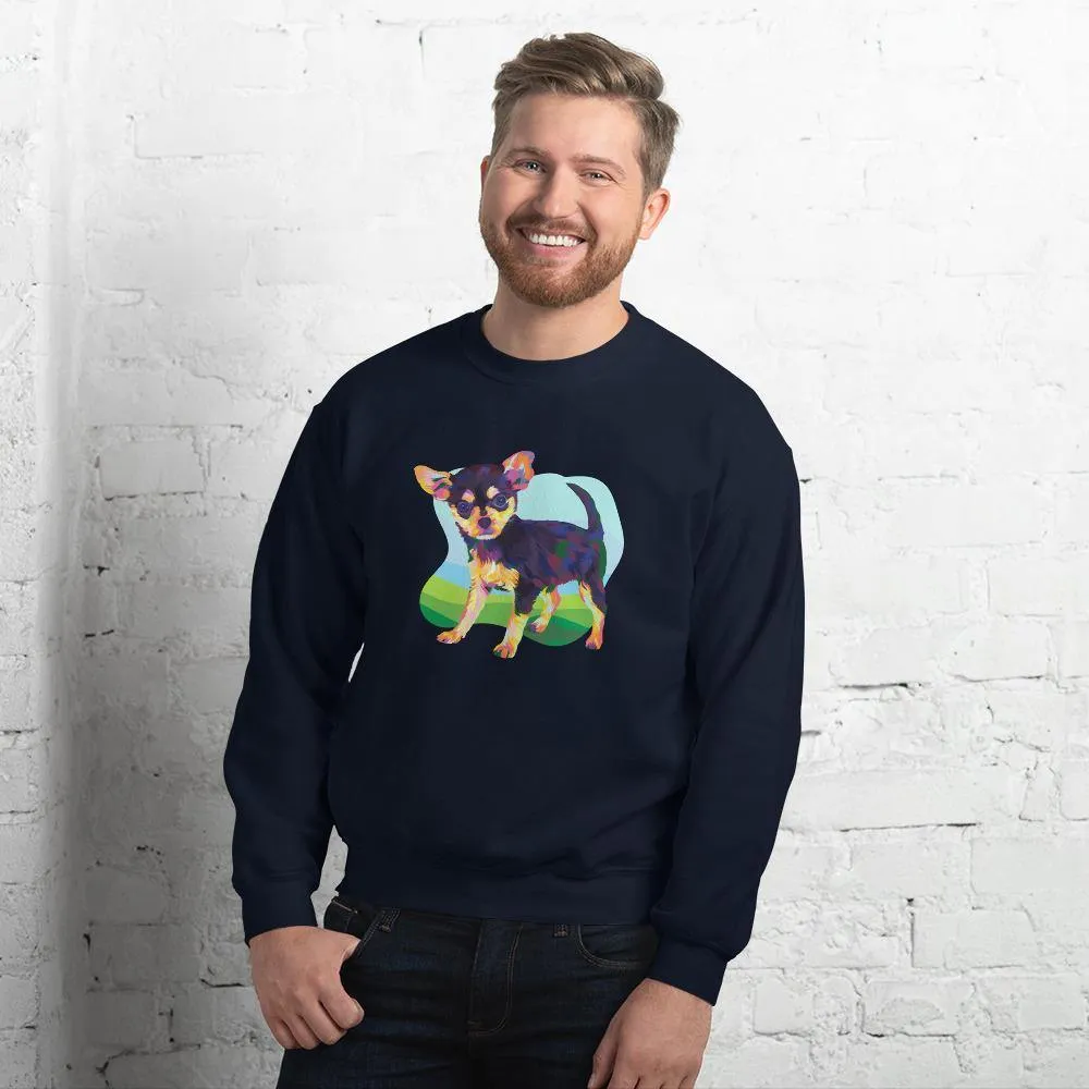Black and Tan Chihuahua Sweatshirt