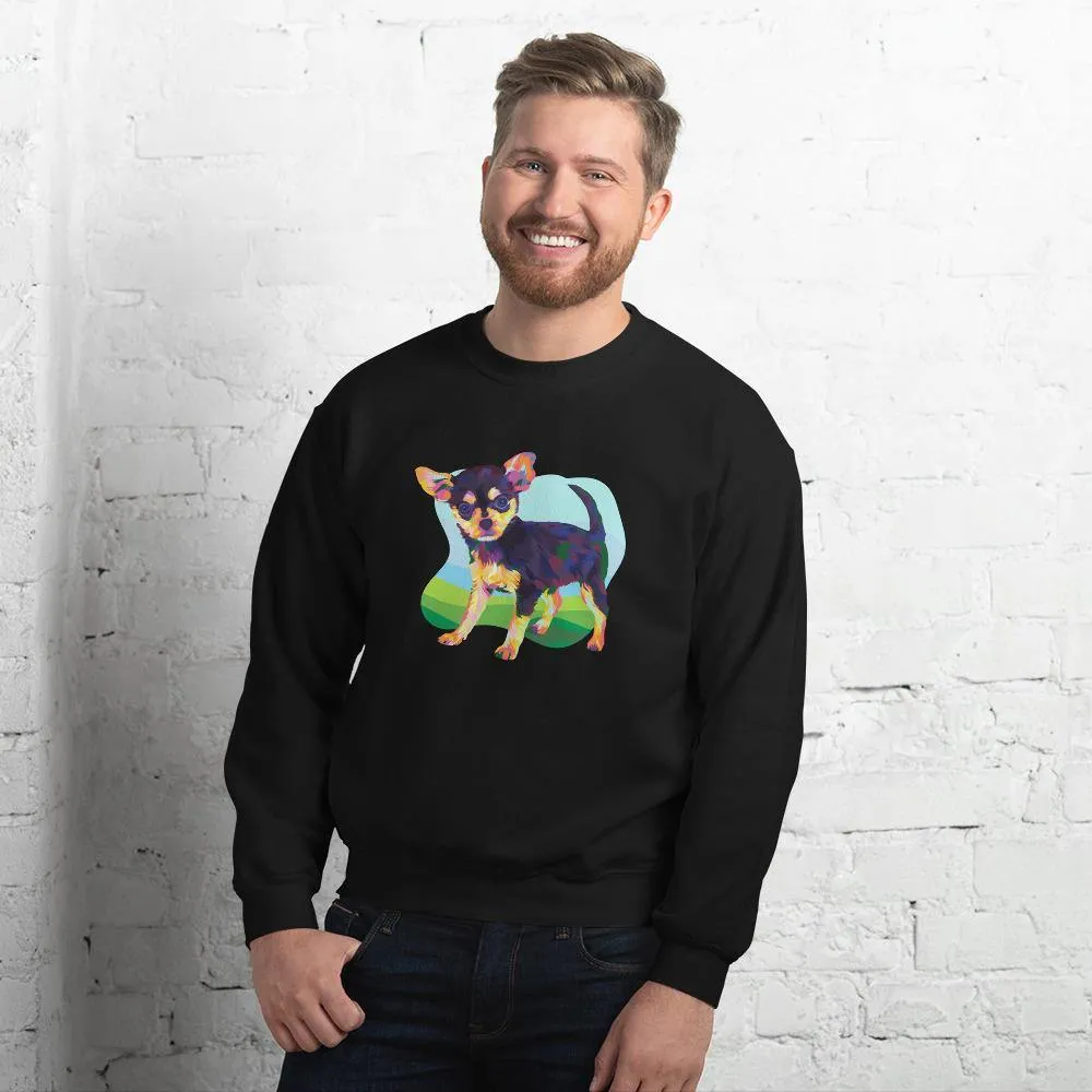Black and Tan Chihuahua Sweatshirt
