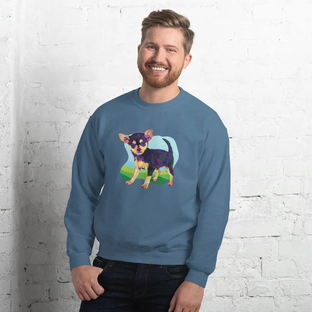Black and Tan Chihuahua Sweatshirt