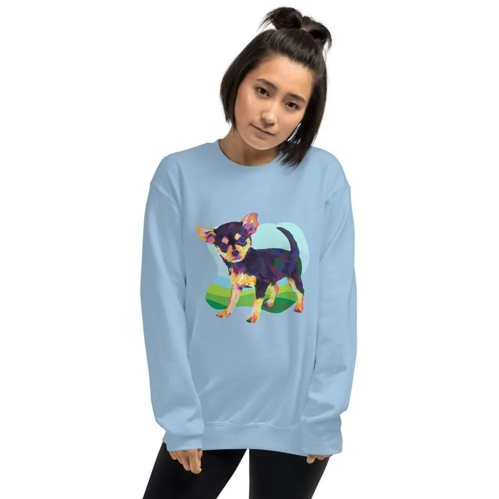 Black and Tan Chihuahua Sweatshirt