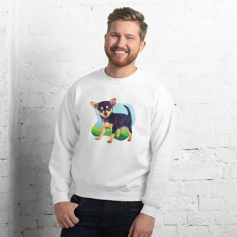 Black and Tan Chihuahua Sweatshirt