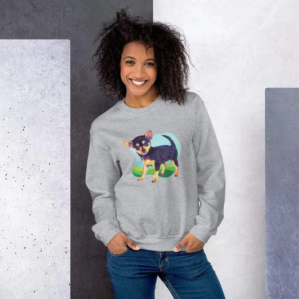 Black and Tan Chihuahua Sweatshirt