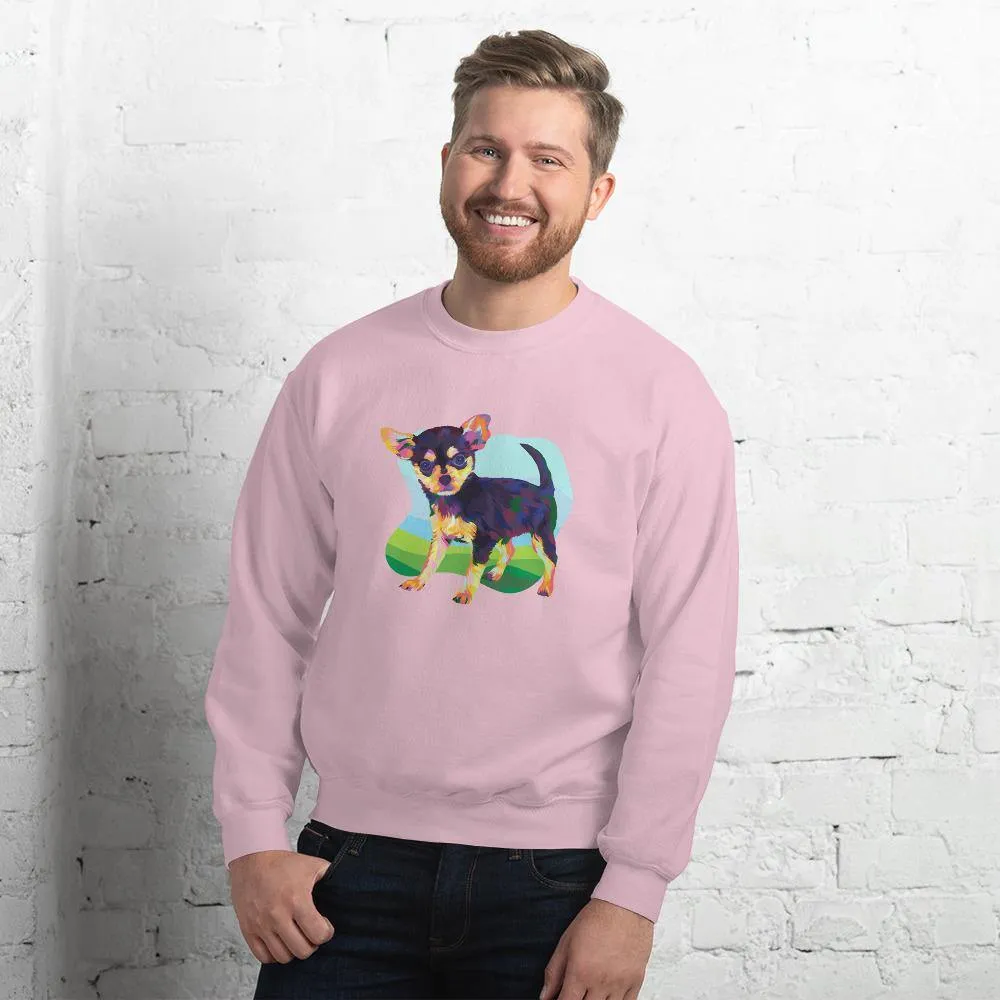 Black and Tan Chihuahua Sweatshirt