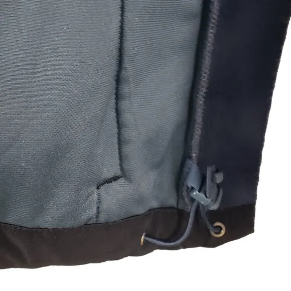 Black Diamond Softshell Jacket Hood Lined Fitted Fleece Unisex S, Like New