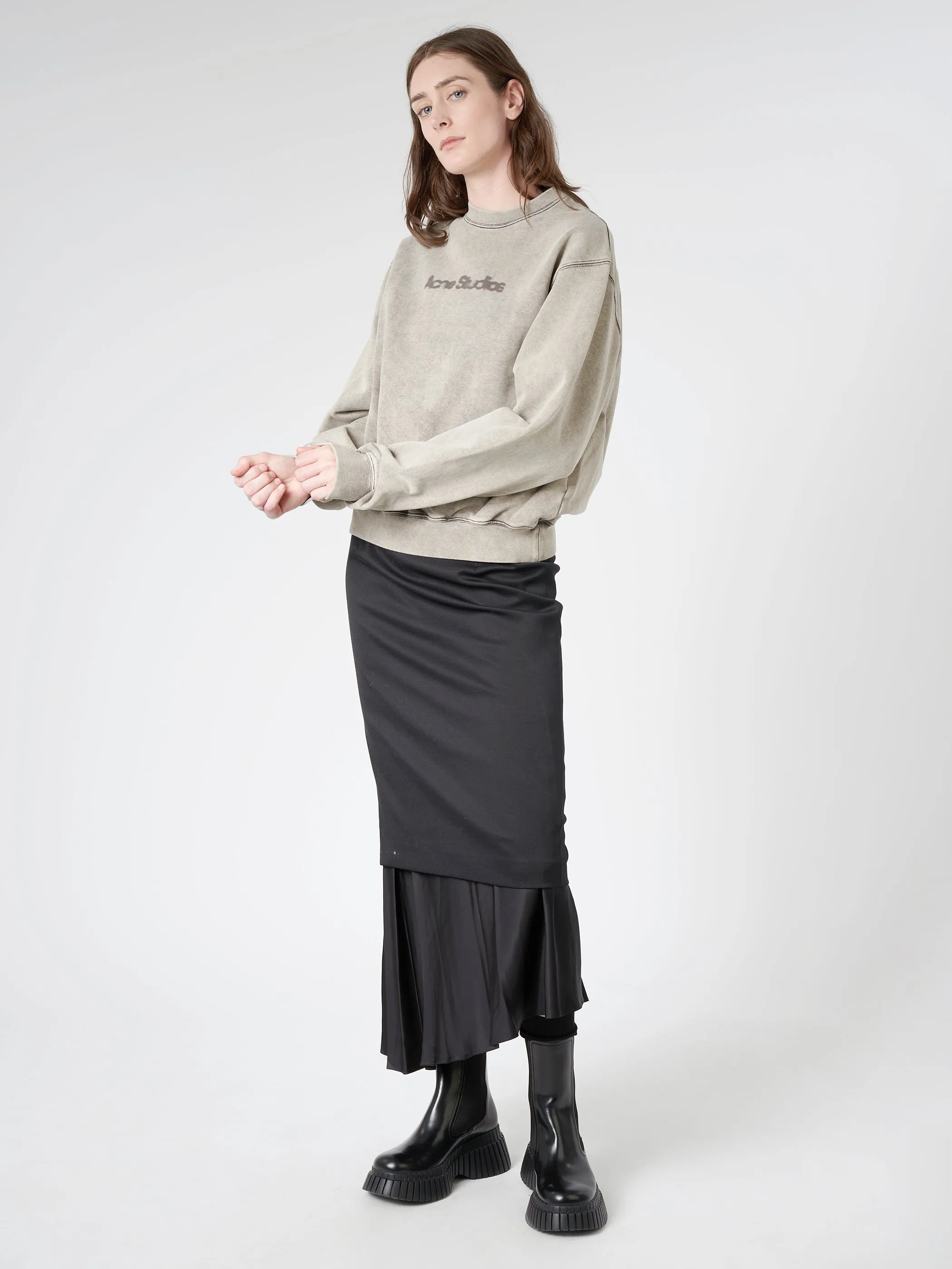 Blurred Logo Sweater