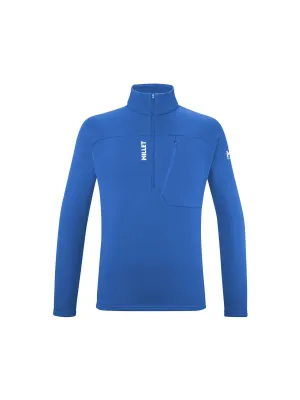 Bluza outdoorowa MILLET M Seneca Fleece Po Zip niebieska