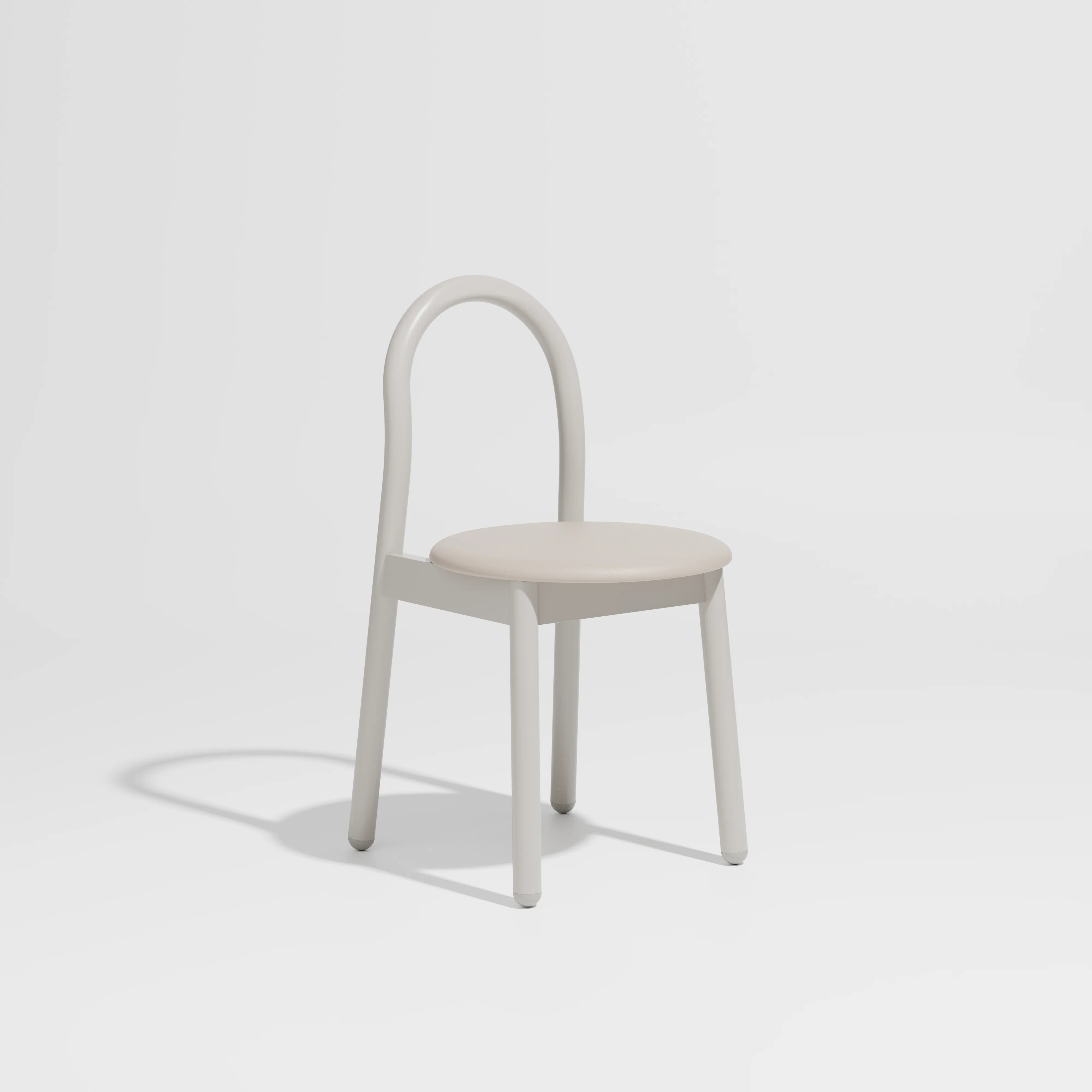 Bobby Chair - Metal Upholstered