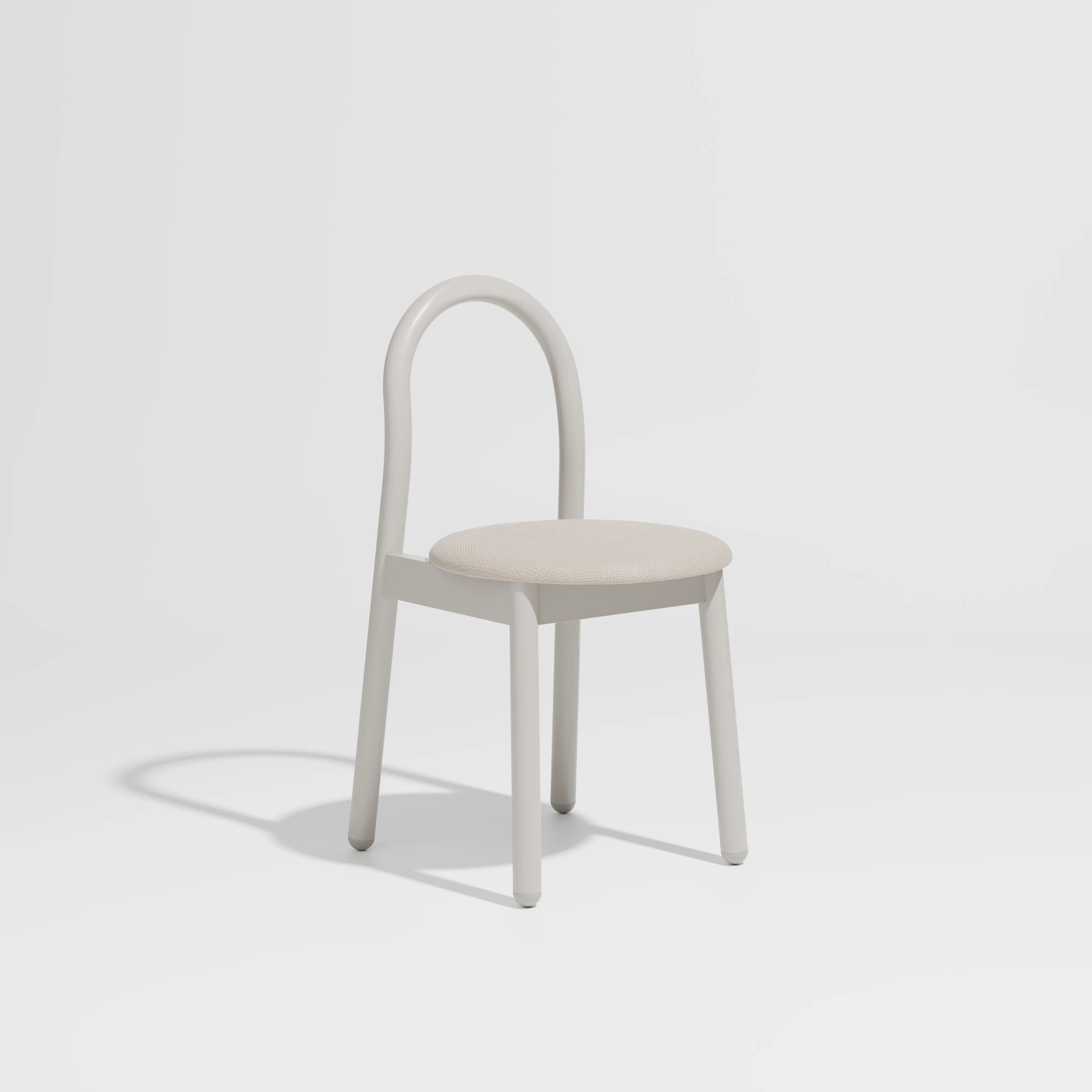 Bobby Chair - Metal Upholstered