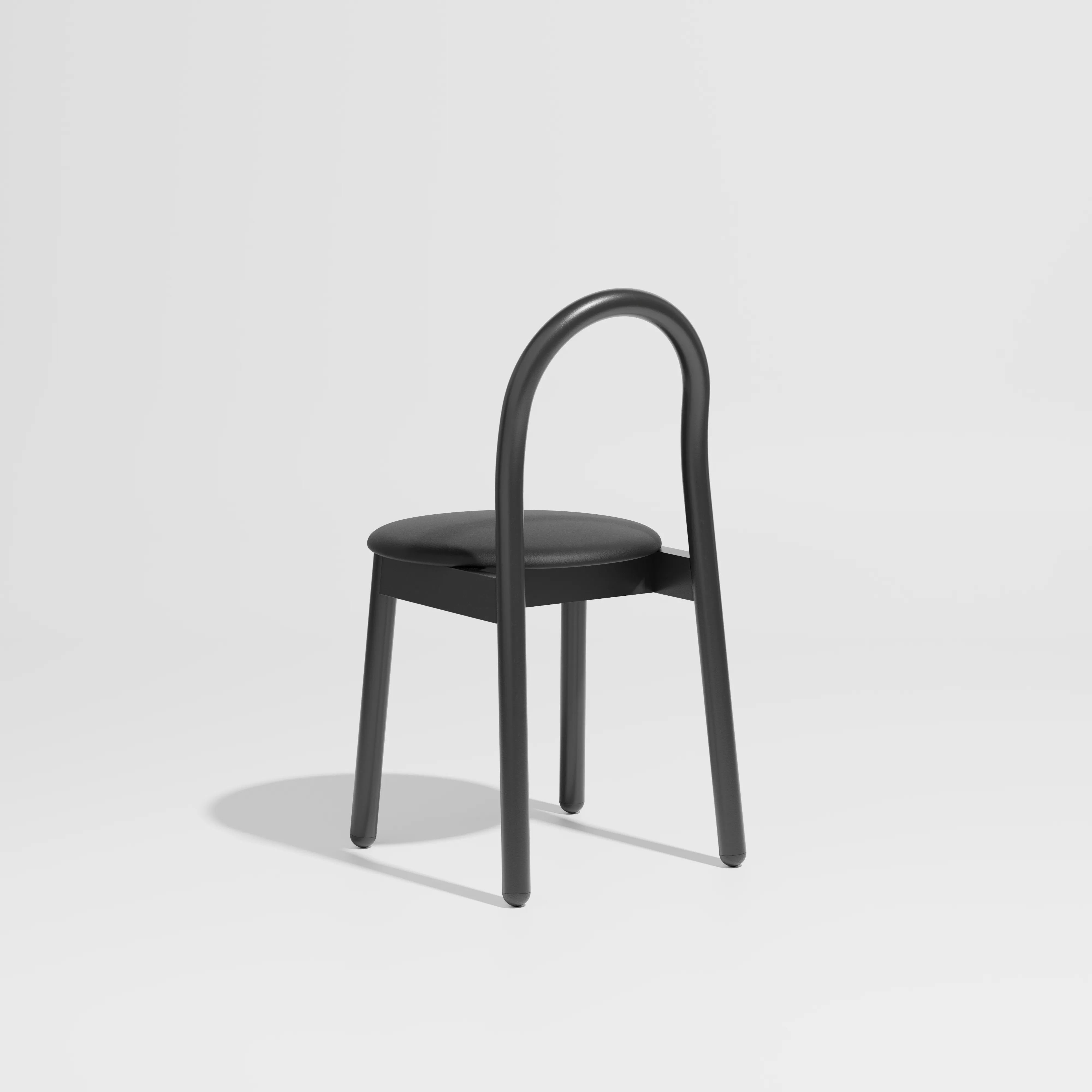 Bobby Chair - Metal Upholstered