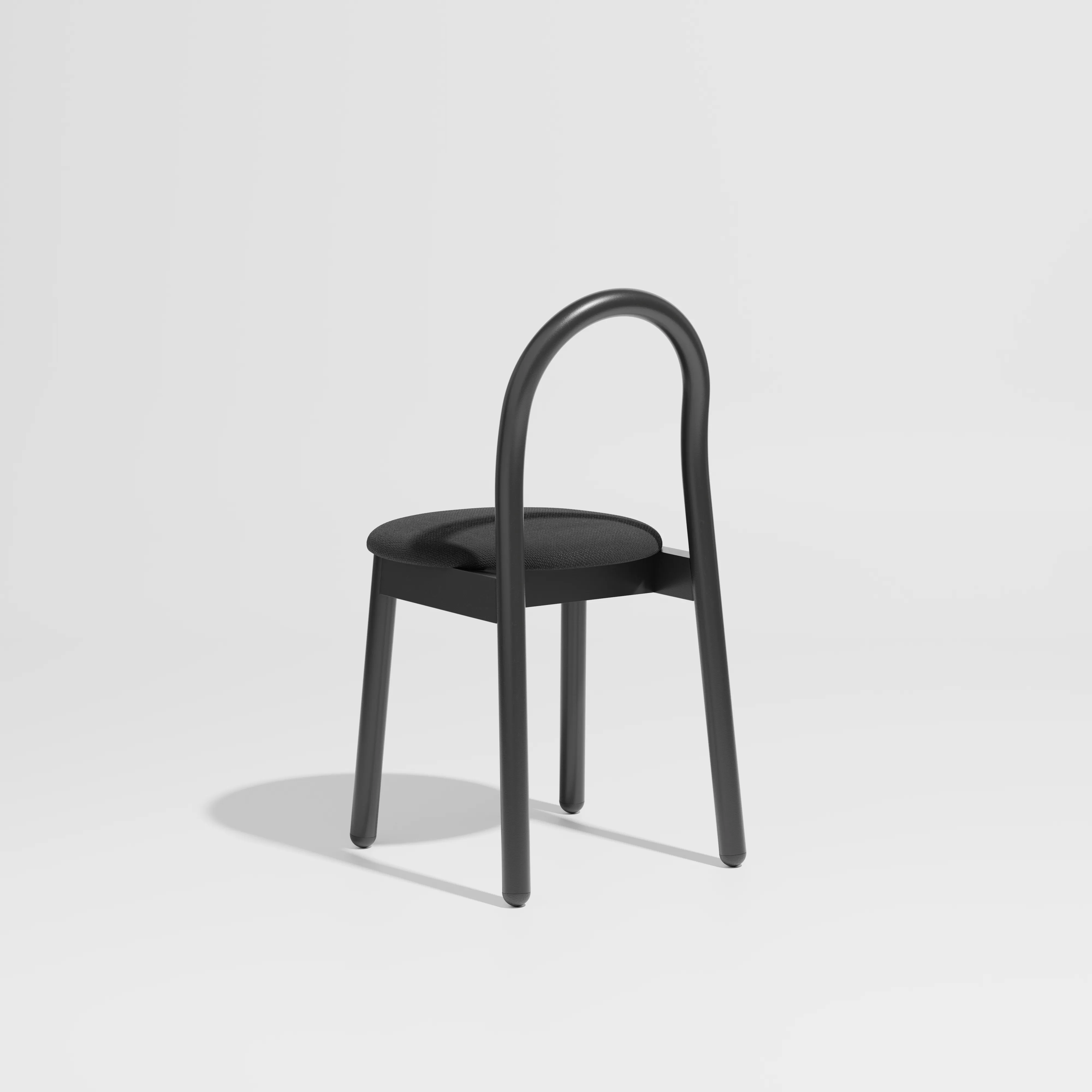 Bobby Chair - Metal Upholstered