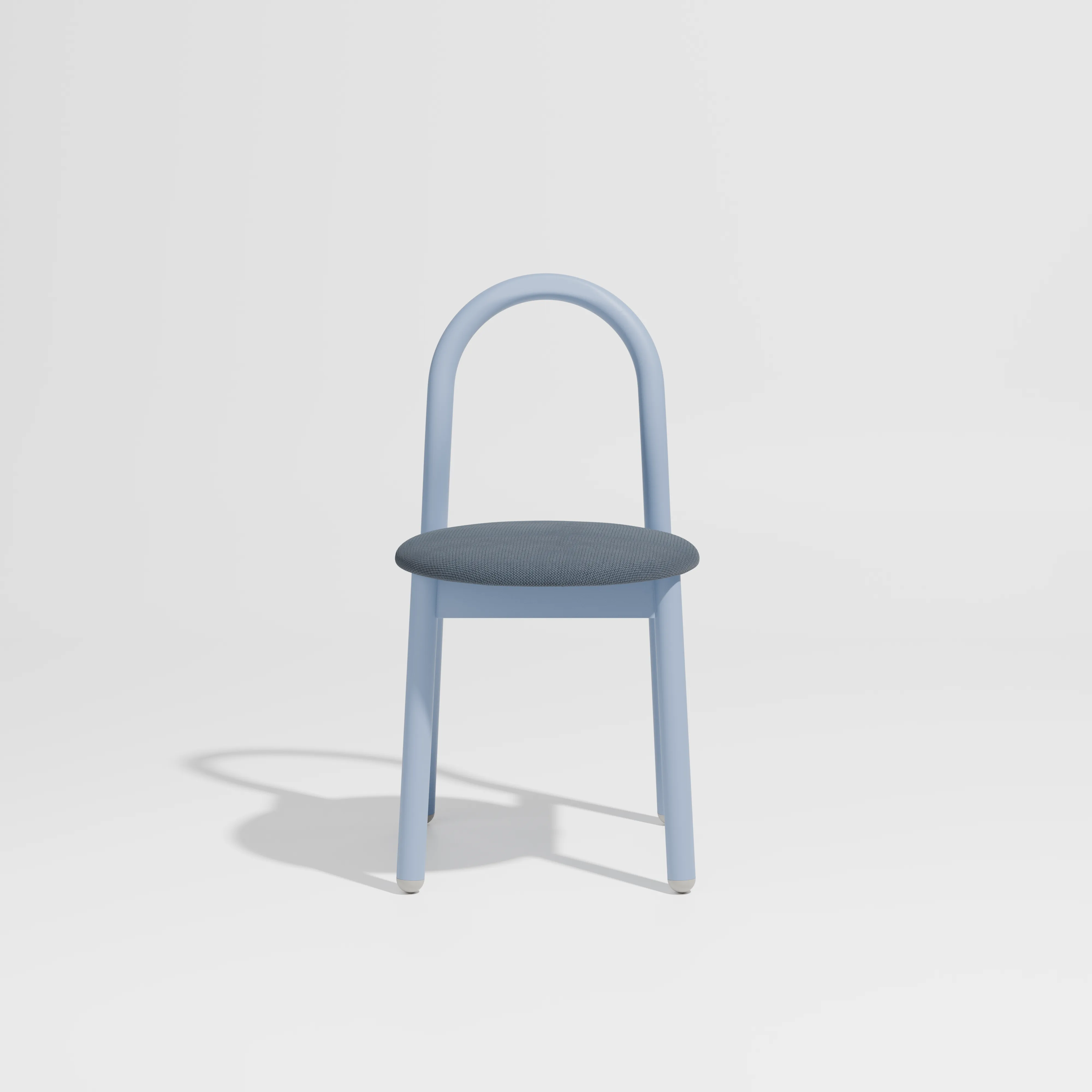 Bobby Chair - Metal Upholstered