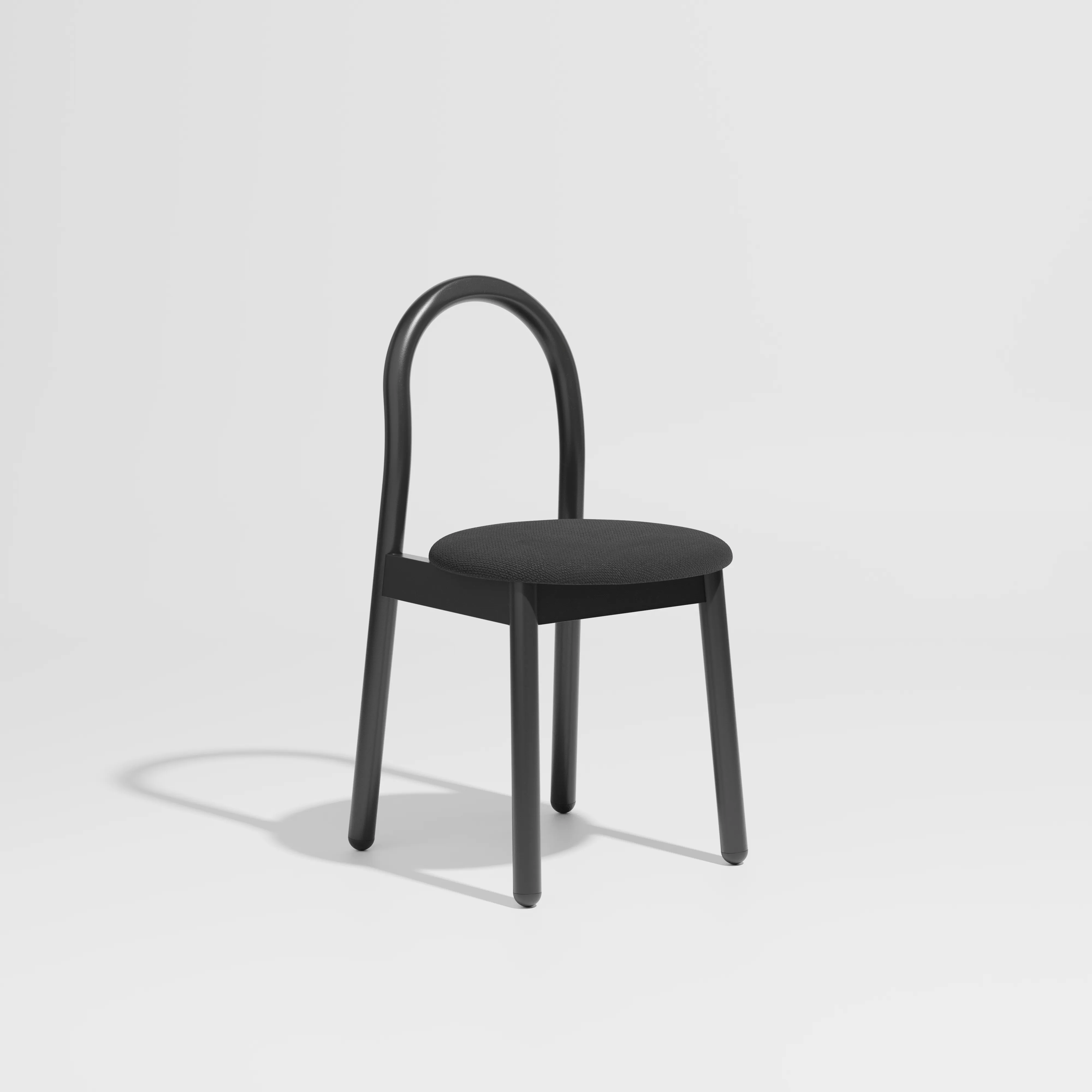 Bobby Chair - Metal Upholstered
