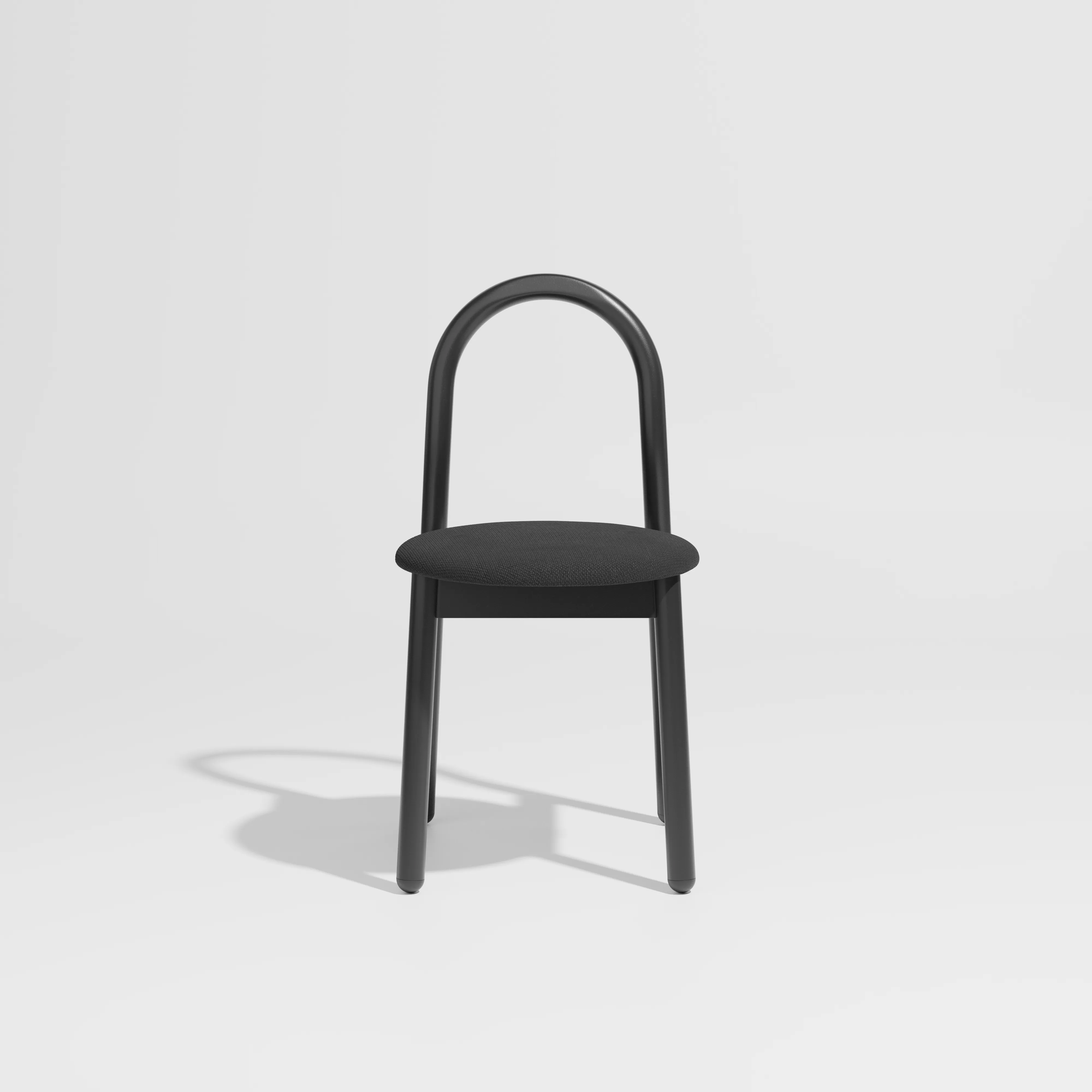 Bobby Chair - Metal Upholstered