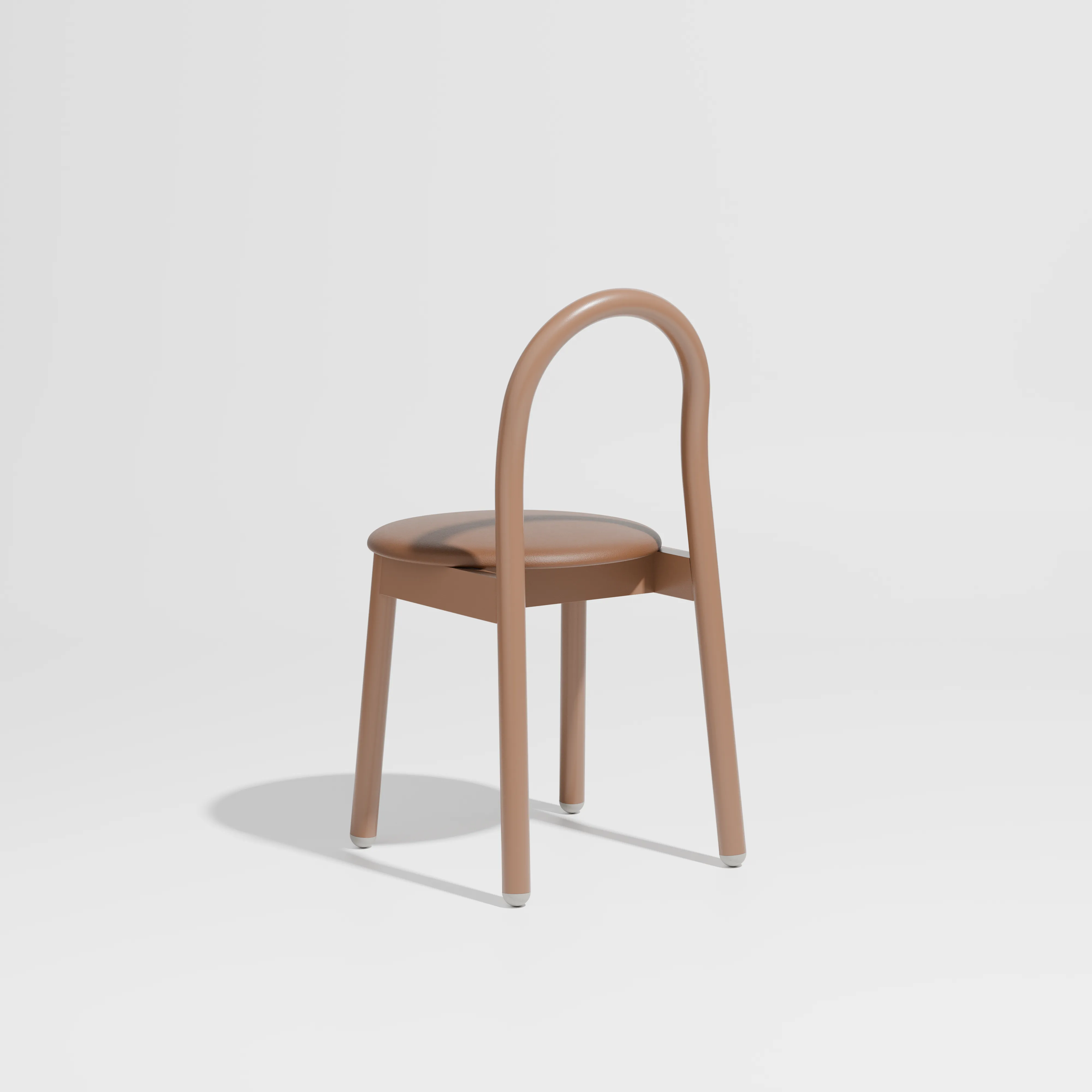 Bobby Chair - Metal Upholstered